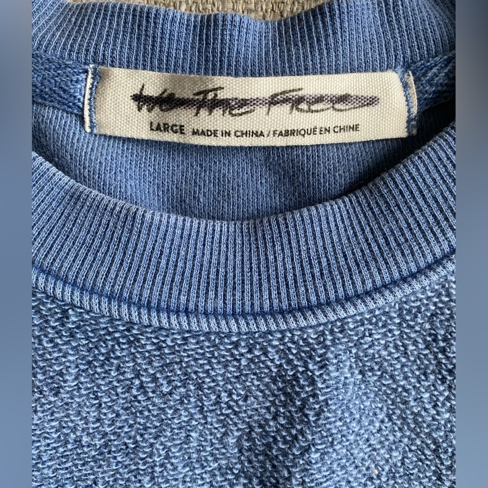 Free People Dusty Blue Racerback Tank - Picture 3 of 8